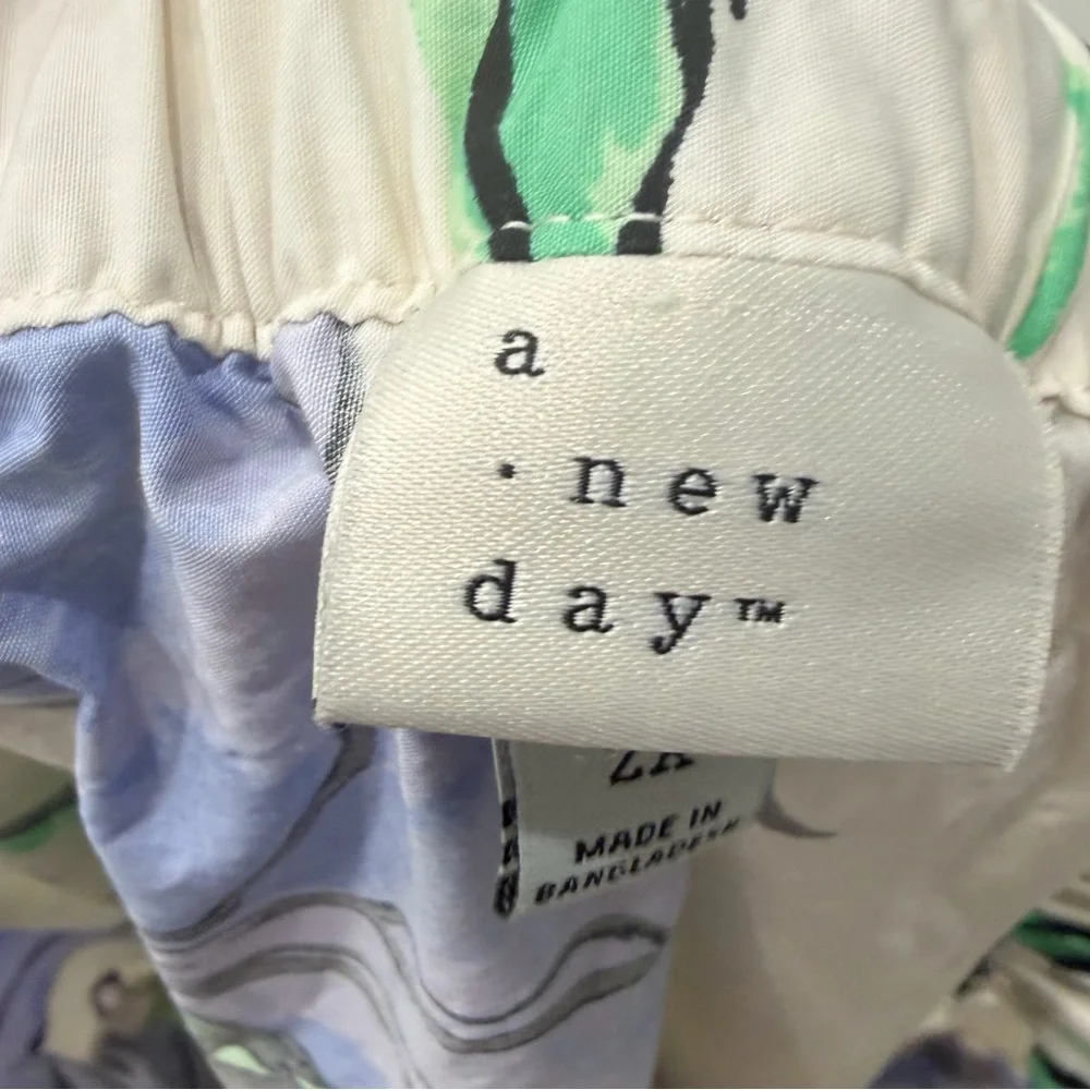 A New Day Floral Tiered Skirt Size 2X Viral Cottagecore Aesthetic Flowy Midi - Picture 3 of 7